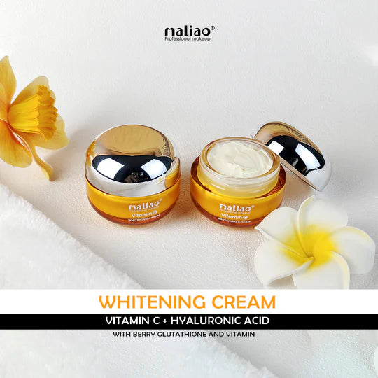 Maliao Whitening Cream with Vitamin C, Berry Glutathione & Hyaluronic Acid