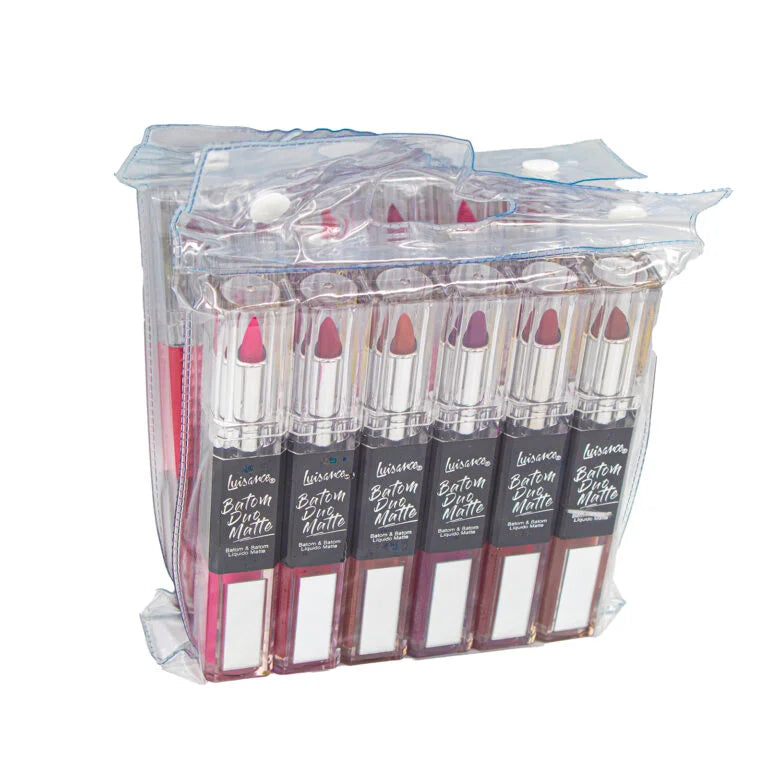 2 In 1 Matte Lipsticks Luisance Wholesale Makeup