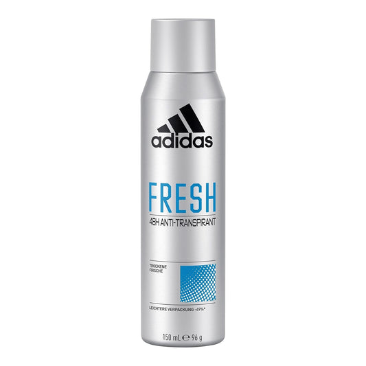 Adidas Fresh Antiperspirant Deodorant Spray 48 Hours  Extra Long Lasting Freshness, 150 ml