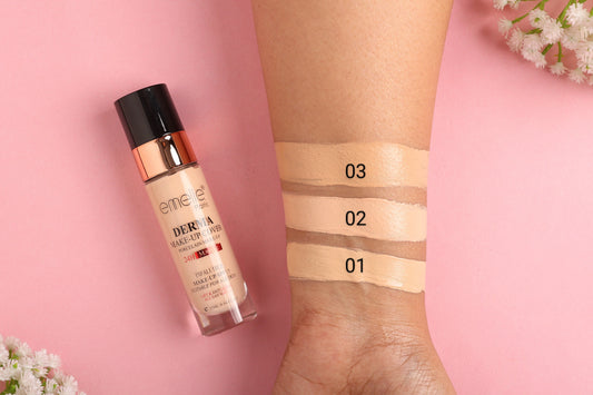 Emelie Derma Makeup Cover Foundation Emelie