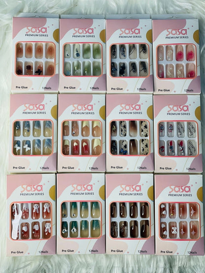 Sasa stickon nails