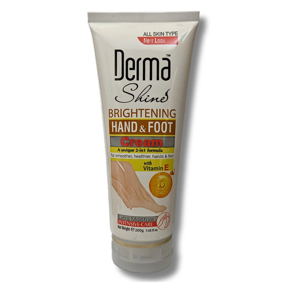 Dema shine hand and foot bleach mask