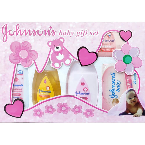 5 Pieces Johnson's Baby Gift Set