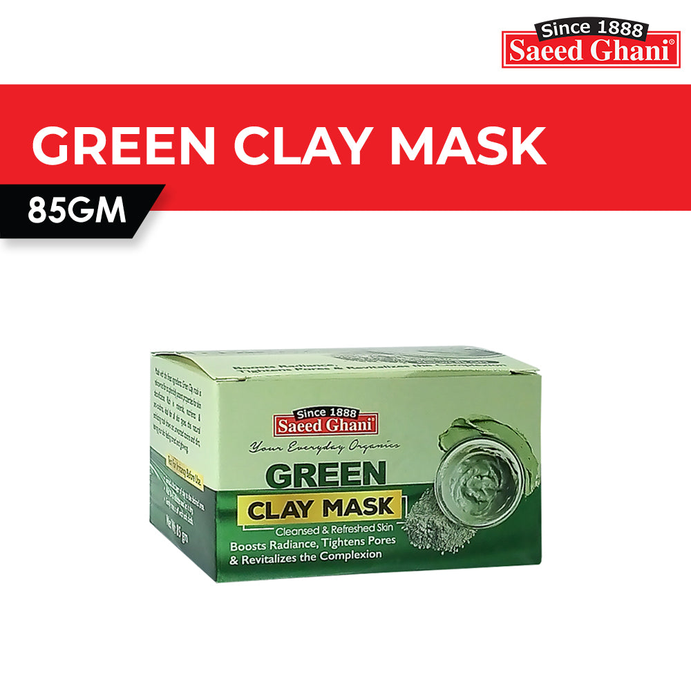 Saeed ghani green clay mask cream 85g