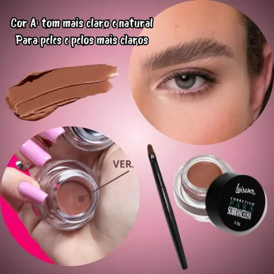 Luisance Delineador Em Gel & Corretivo Para Sobrancelha – L16005