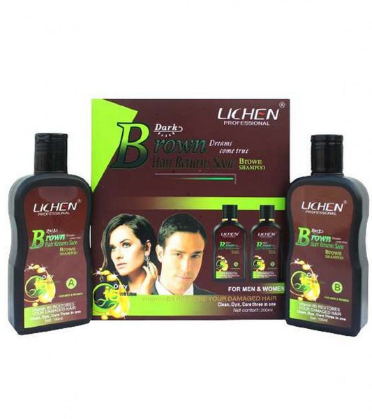 LICHEN Professional Brown Hair Shampoo 200ML